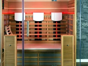 infrared sauna modern untuk rumah dan wellness center